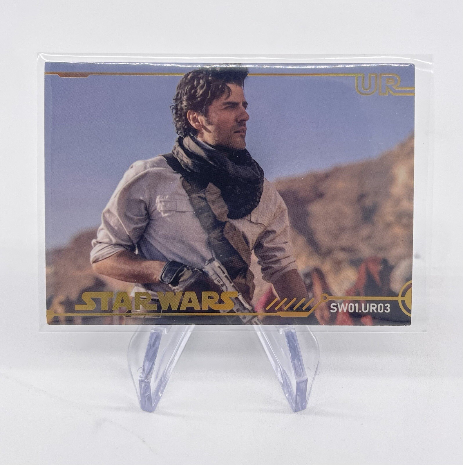 Poe Dameron 2023 Star Wars Prerelease SW01.UR03 55pt Card