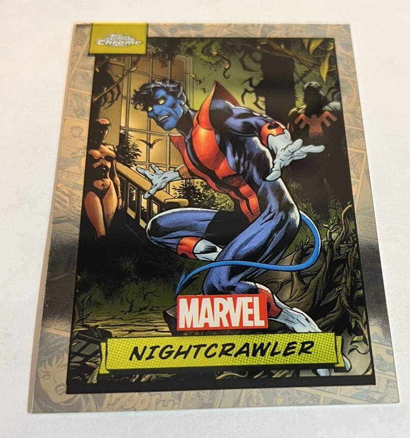 Topps Marvel Chrome 2024 base card #83 NIGHTCRAWLER