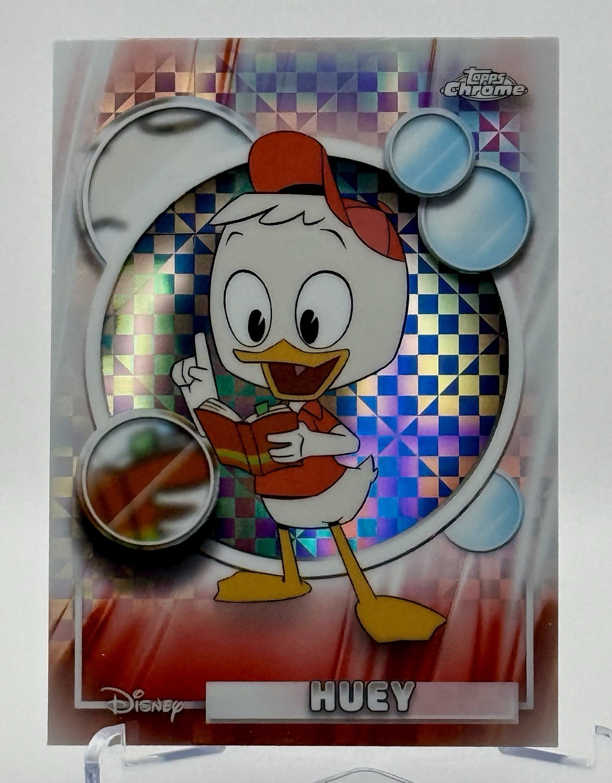 2026 Topps Chrome Disney – Huey #119 X-Fractor