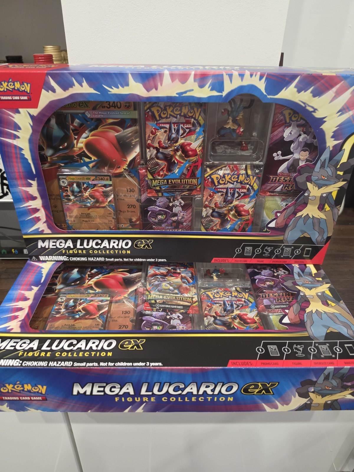 Pokemon TCG Mega Lucario EX Figure Collection Box – BRAND NEW SEALED