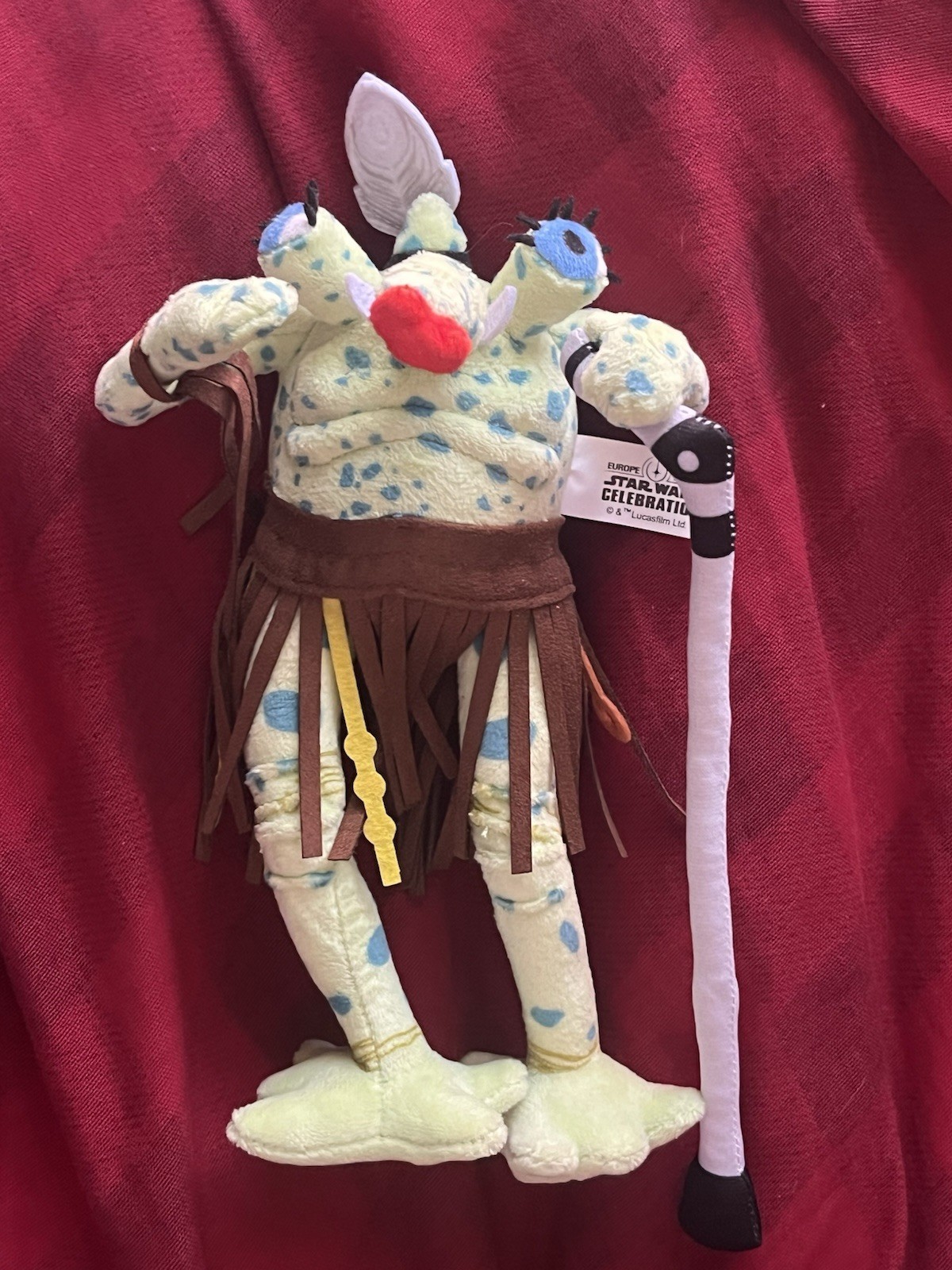 Star Wars Celebration Europe 2023 Sy Snootles Very Rare Plush