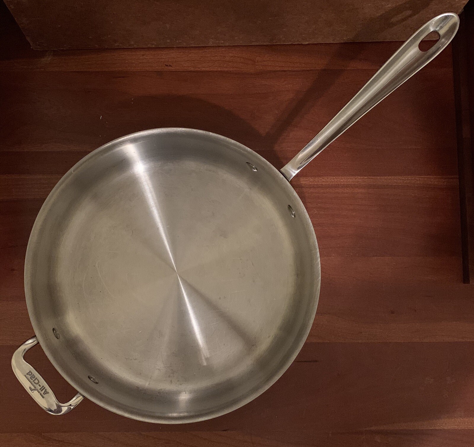 All Clad 11″ Stainless Steel Saute Fry Pan Skillet
