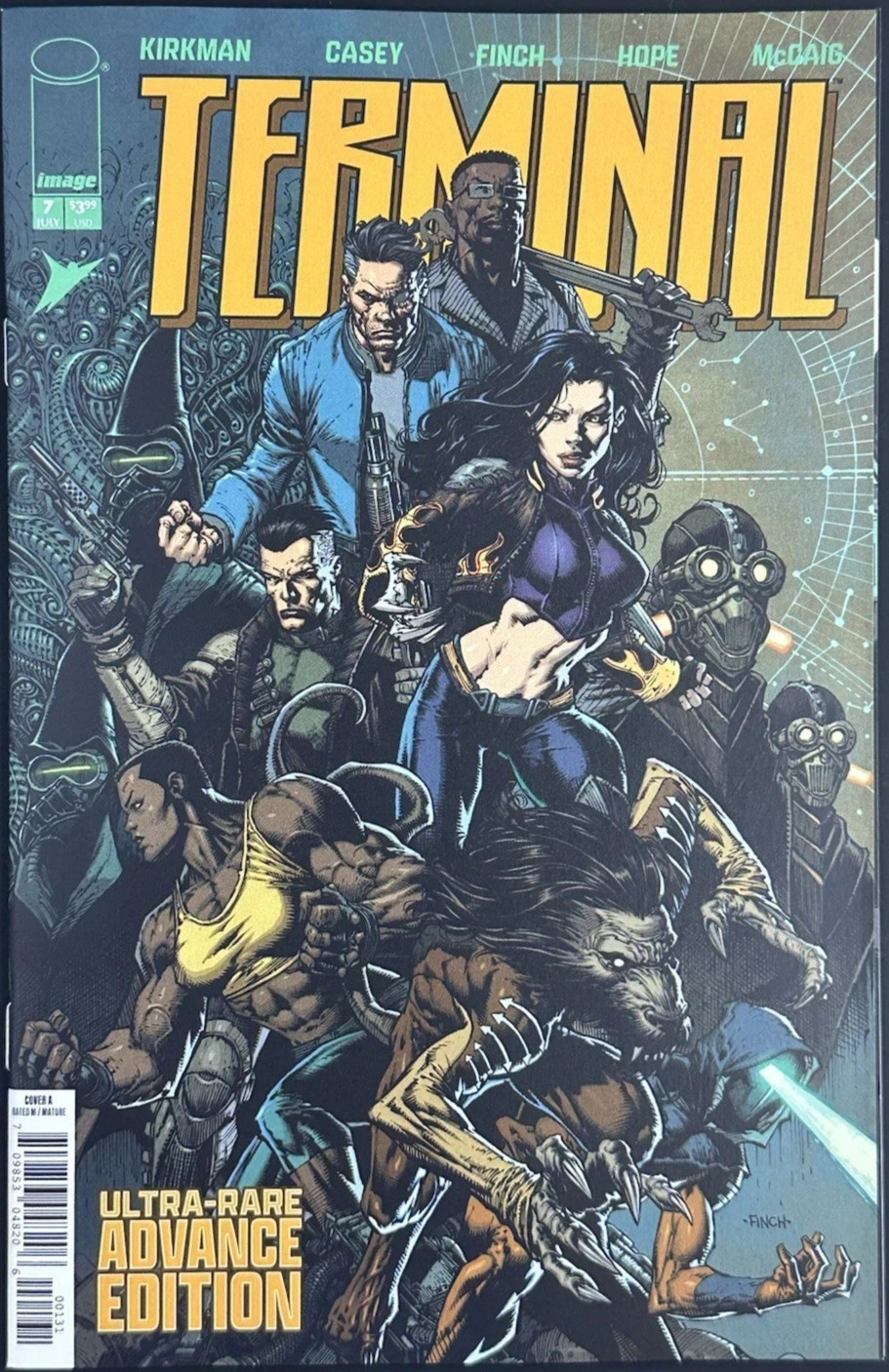 2026 IMAGE Comics TERMINAL #7 “Blind Bag” Ultra-Rare Advanced Edition Variant