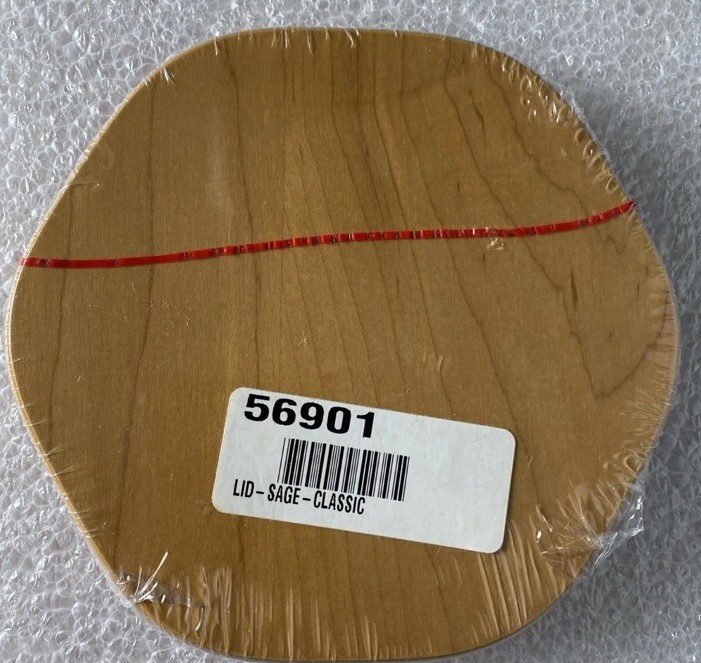 Longaberger Sage Basket Lid – Classic Stain