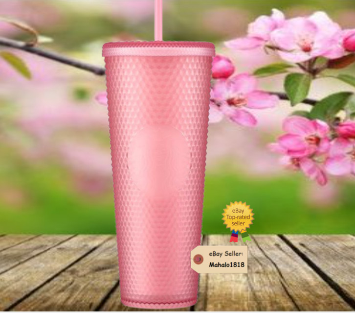 2024 Valentine’s Gifts! Starbucks 2022 Soft Touch Pink Studded Venti 24oz NWT