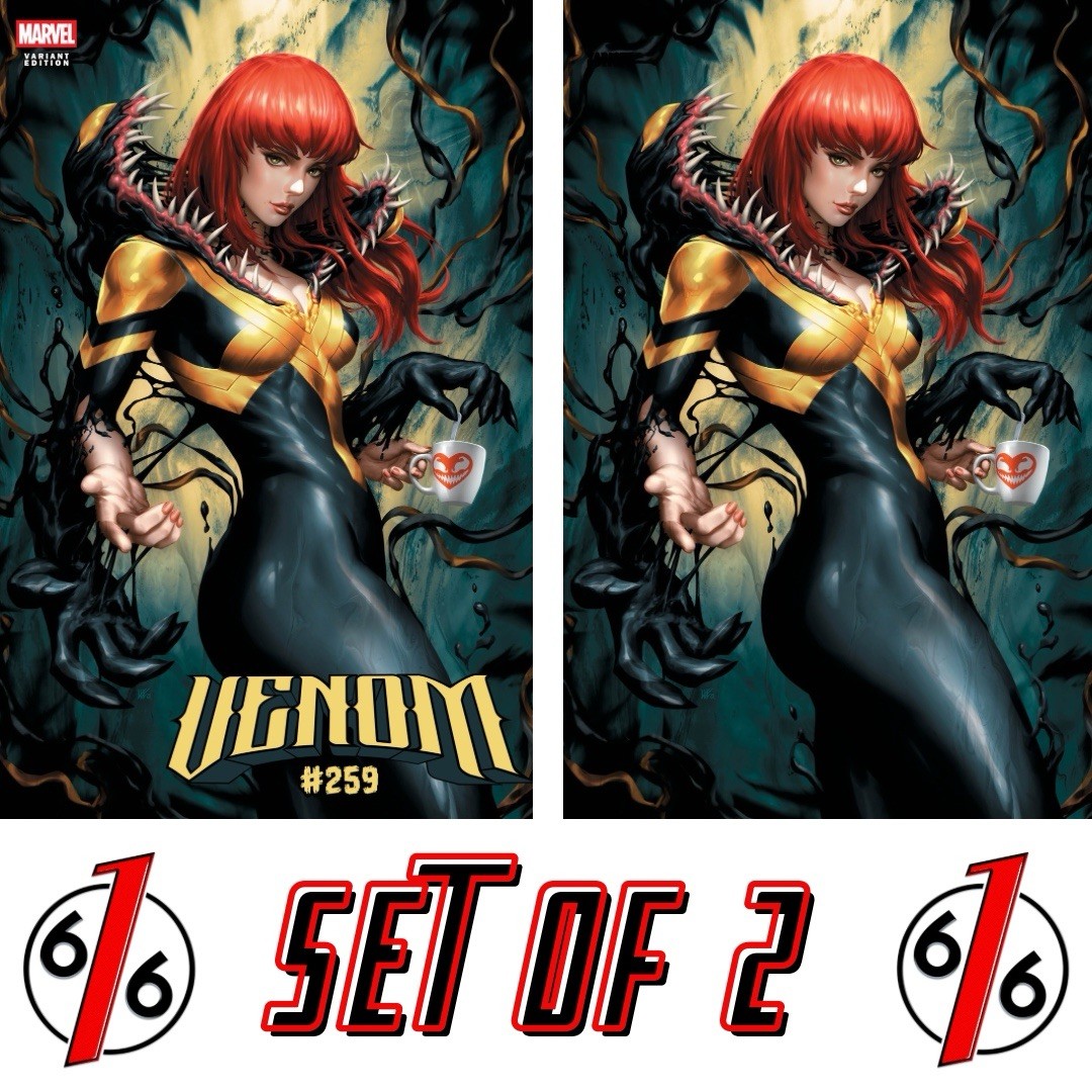 🔥🕷️ VENOM #259 KENDRICK LIM 616 Trade Dress & Virgin Variant AB Set LTD 1000