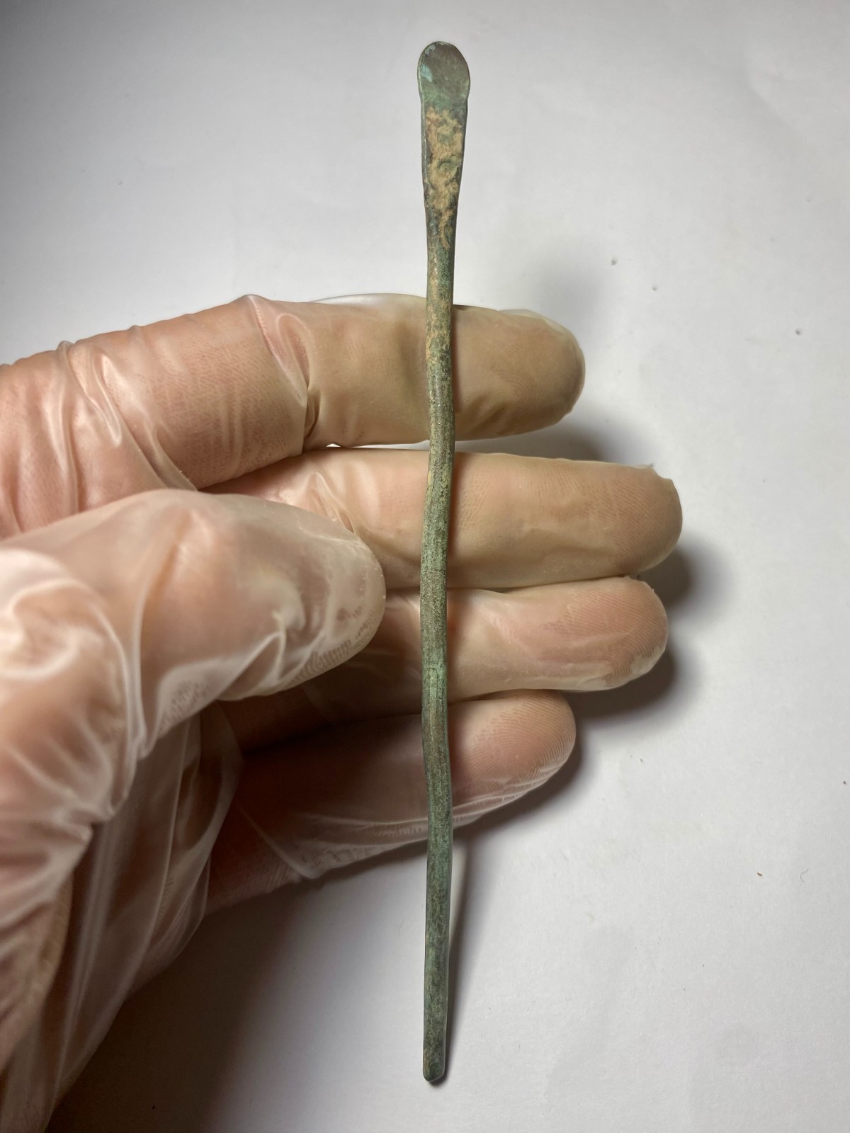 Ancient Masopatamia Bronze Stylus Writing Tool 2000BC Cuneiformic Pen Artifact