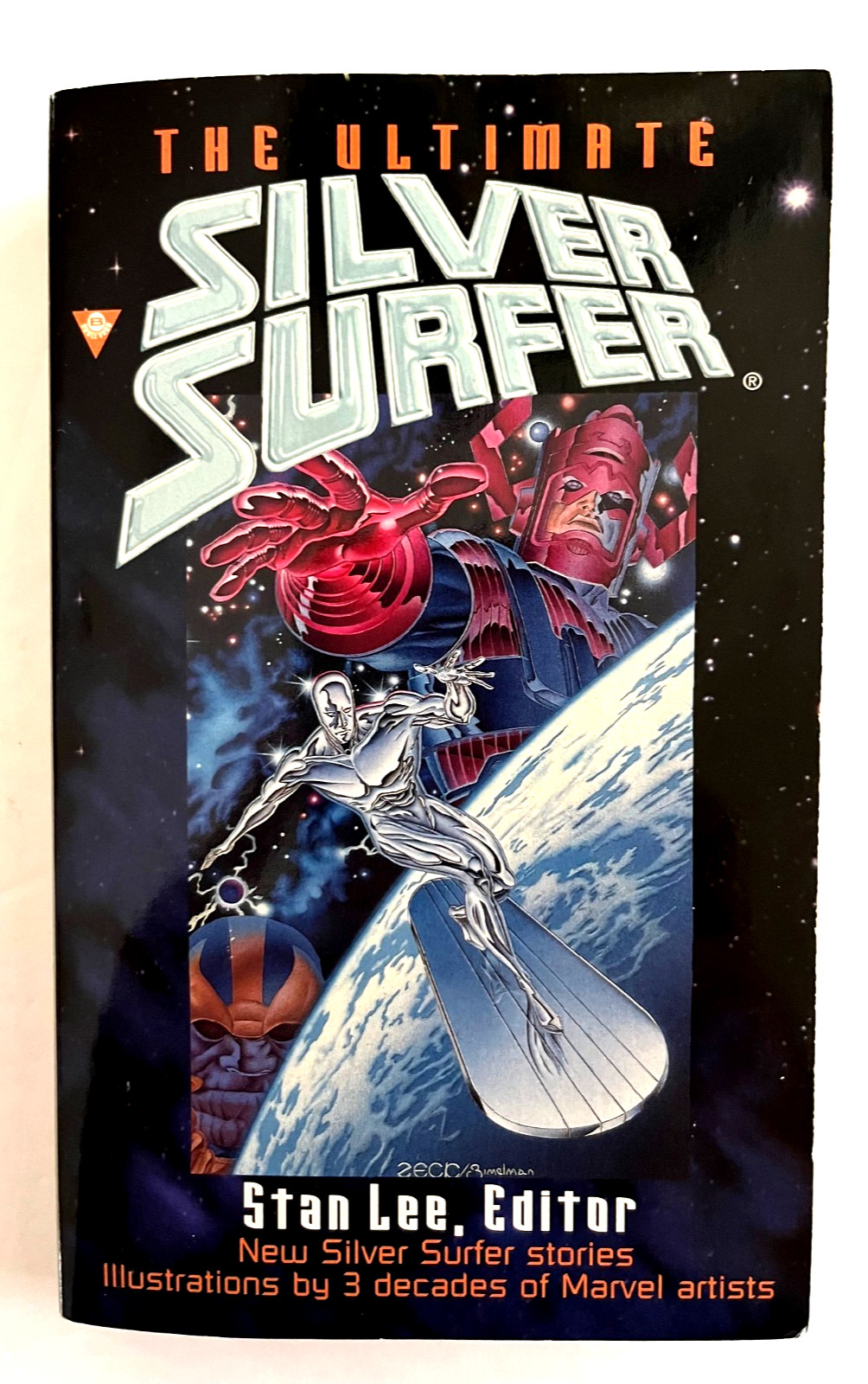 The Ultimate Silver Surfer Paperback Book, Stan Lee, Marvel Comics, 1995