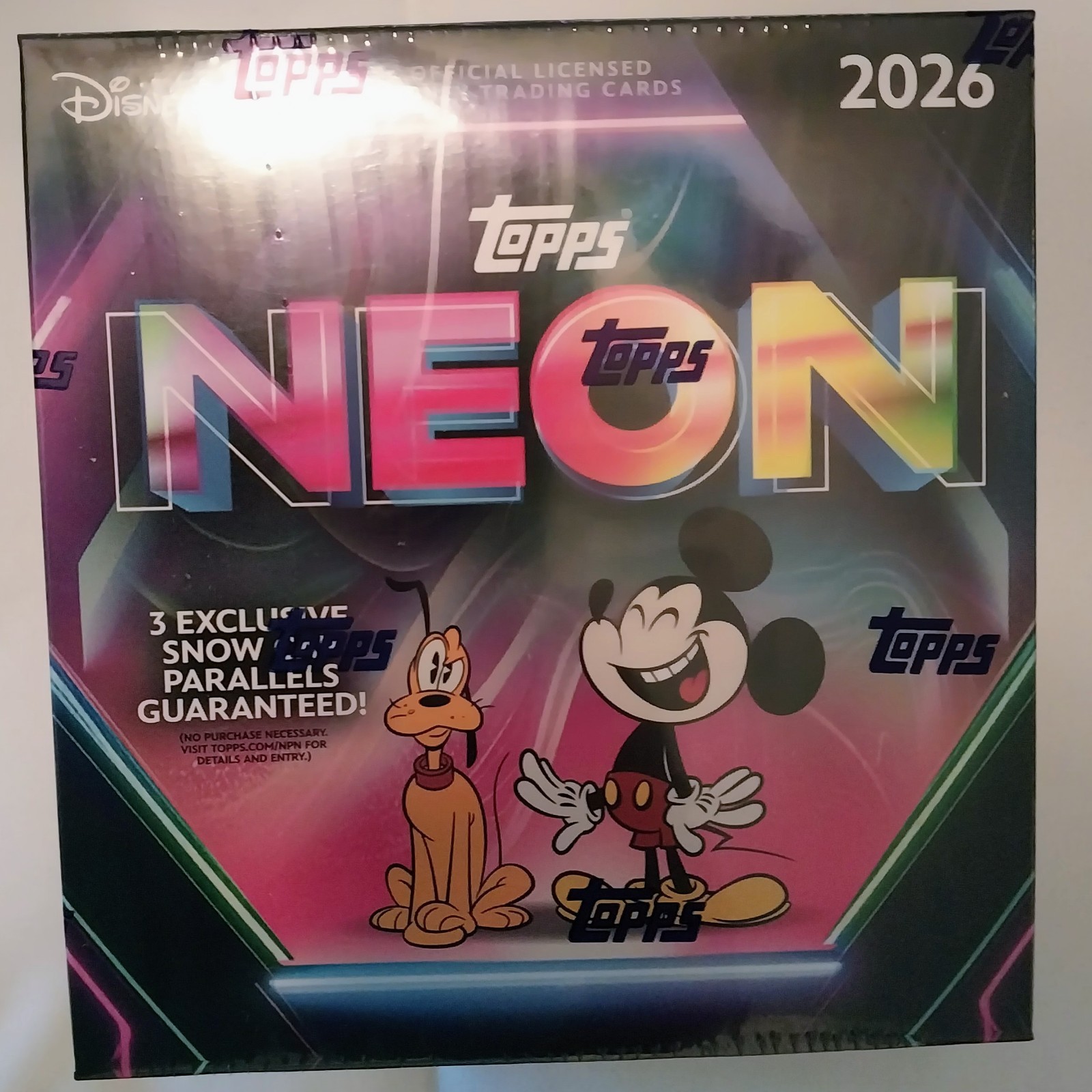 Topps CHROME / NEON MEGA BOX-FACTORY SEALED