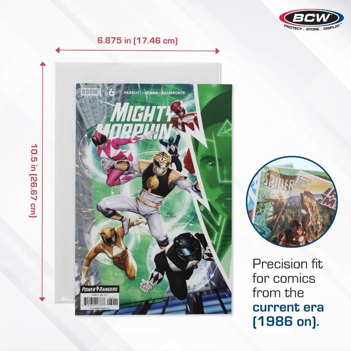 100 Current Comic Premade Bags + Backer Boards RESEALABLE Acid Free Book Storage