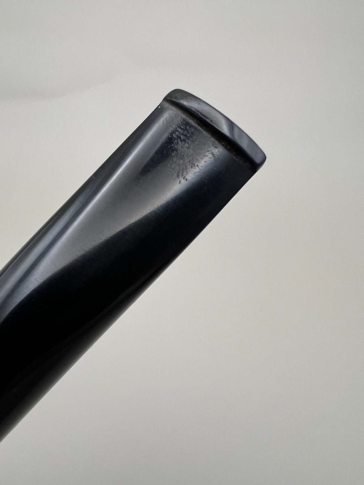 Johannes Hoffmann Rusticated Straight Apple Estate Pipe Hand Made in Denmark