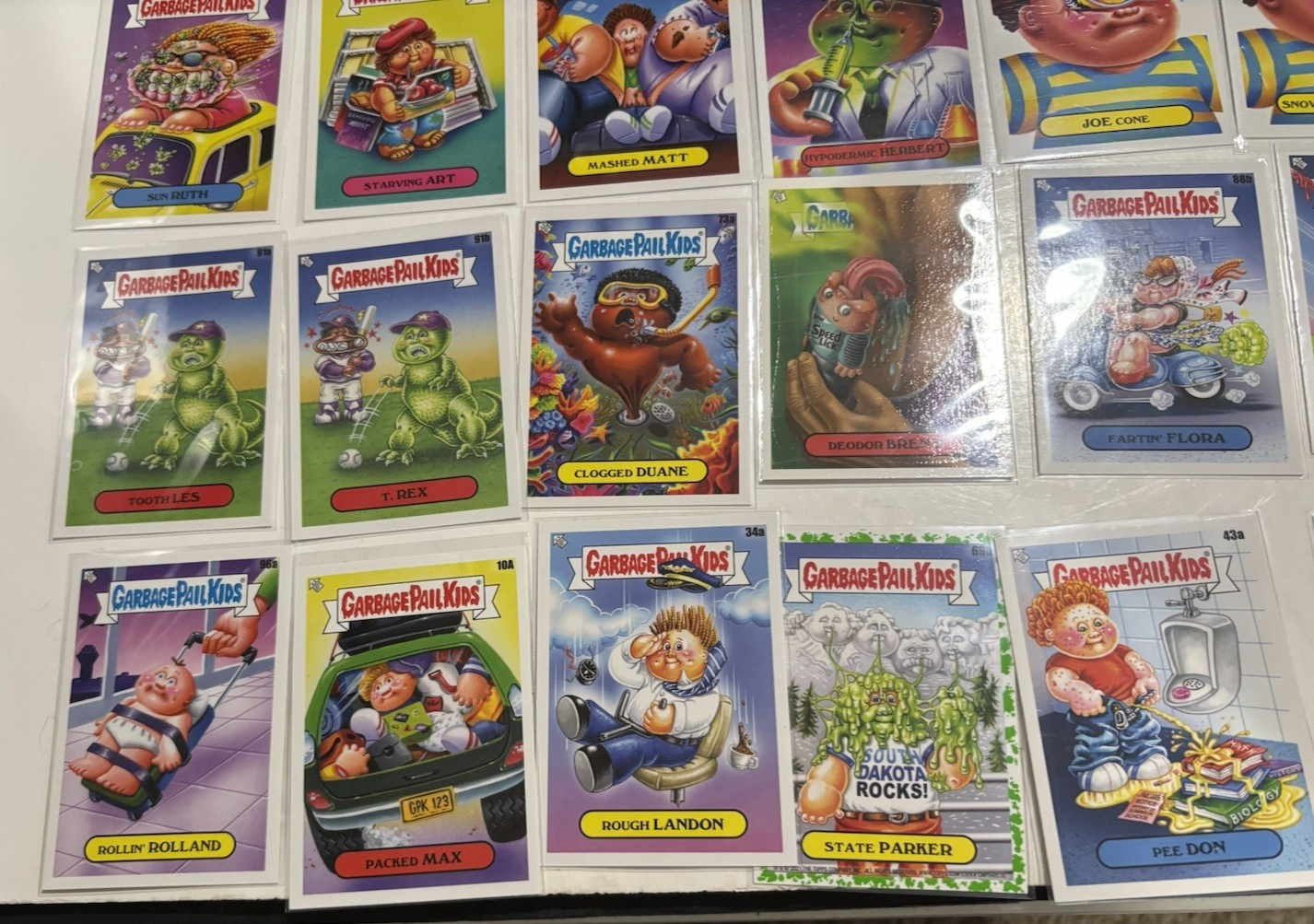 Garbage Pail Kids Lot Various Chrome and more lot of 52