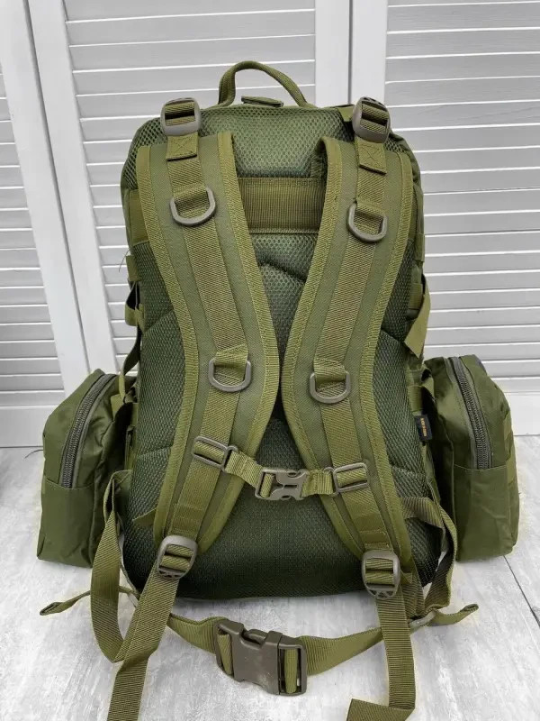 Tactical modular backpack olive 55l, modular backpack olive, olive ZSU backp🇺🇦