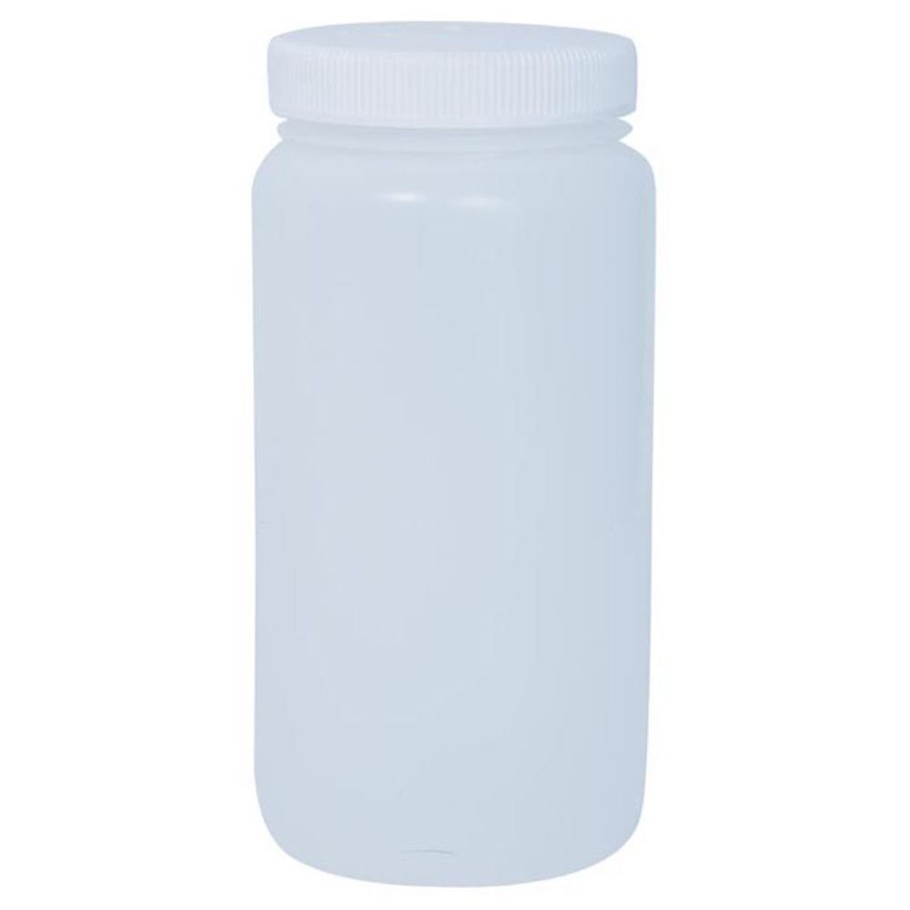 Nalgene HDPE Wide Mouth Round Container, 64 Oz, Opaque