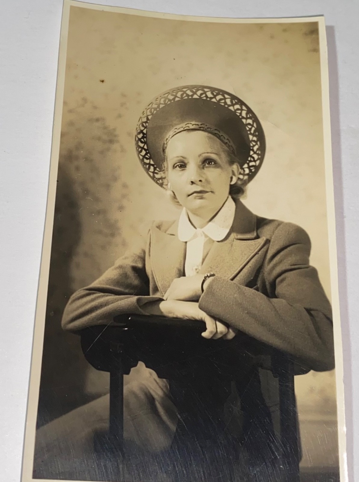 Rare Antique American Fashion Portrait Glamour Shot Snapshot Photo! 1941! MA! US