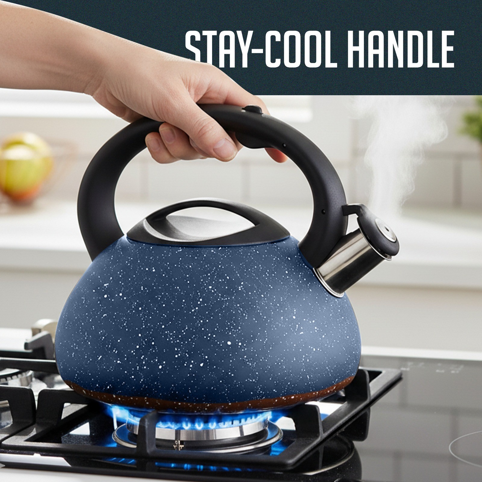 Elle Decor Granite Tea Kettle