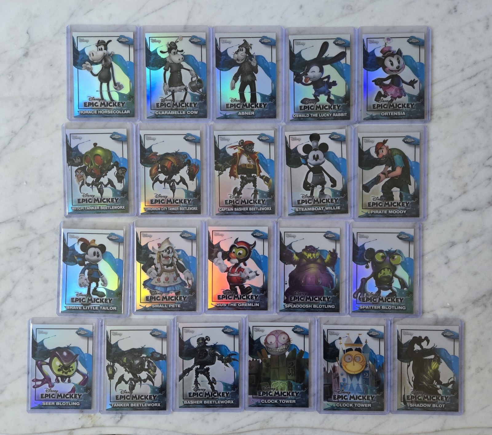 2026 Disney Neon Epic Mickey Base 2-14, 17-19, 21-25