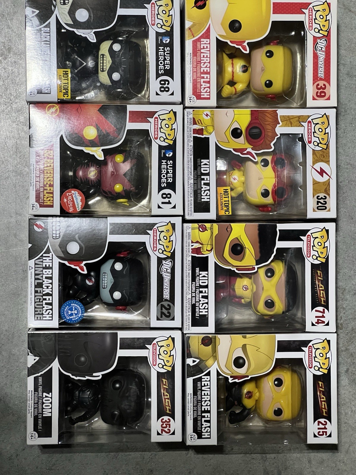Funko Pop! Vinyl: Reverse Flash Lot