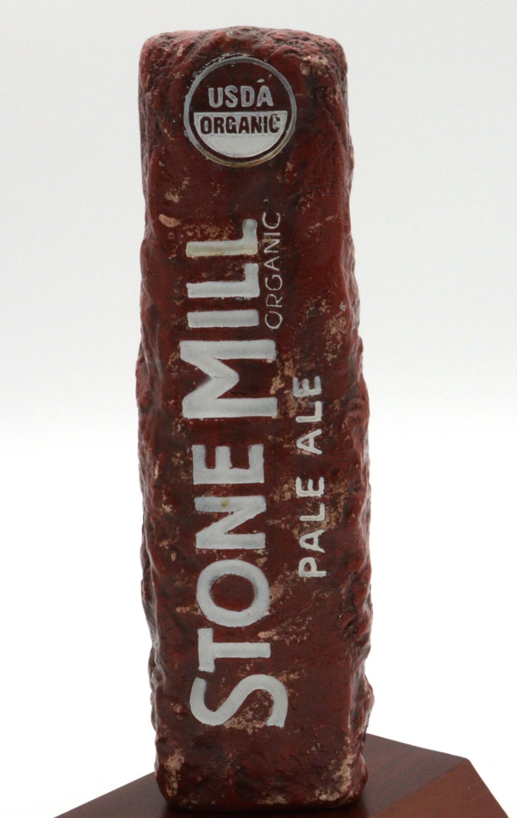 Stone Mill Pale Ale Beer Keg Tap Handle Pull USDA Organic
