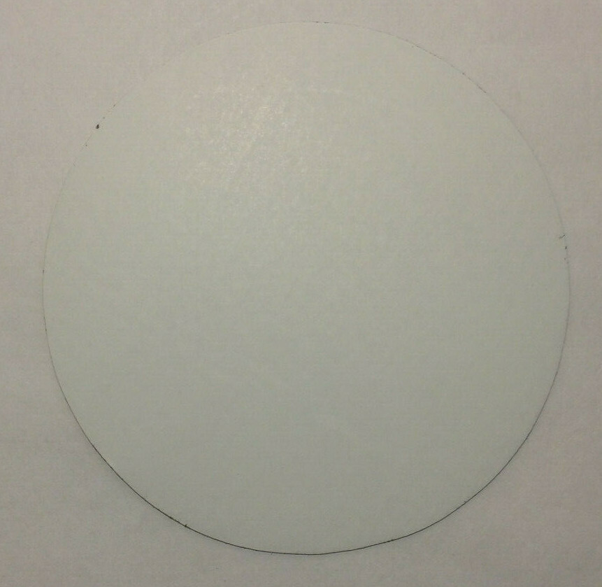 New 6″ Round Green Felt Pad W/ Adhesive Back For Lamp Bases, Vases, Etc #GF206