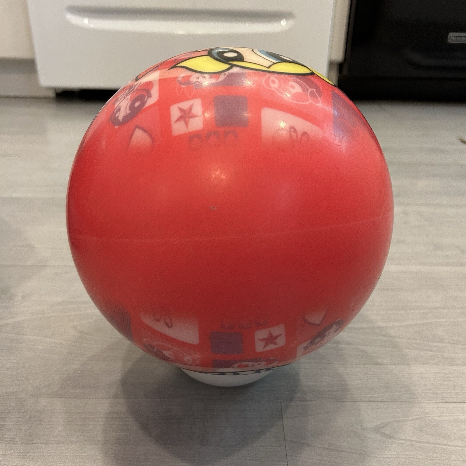 Vintage 2002 Cartoon Network Powerpuff Girls Bowling Ball Bag Kids Set Retro