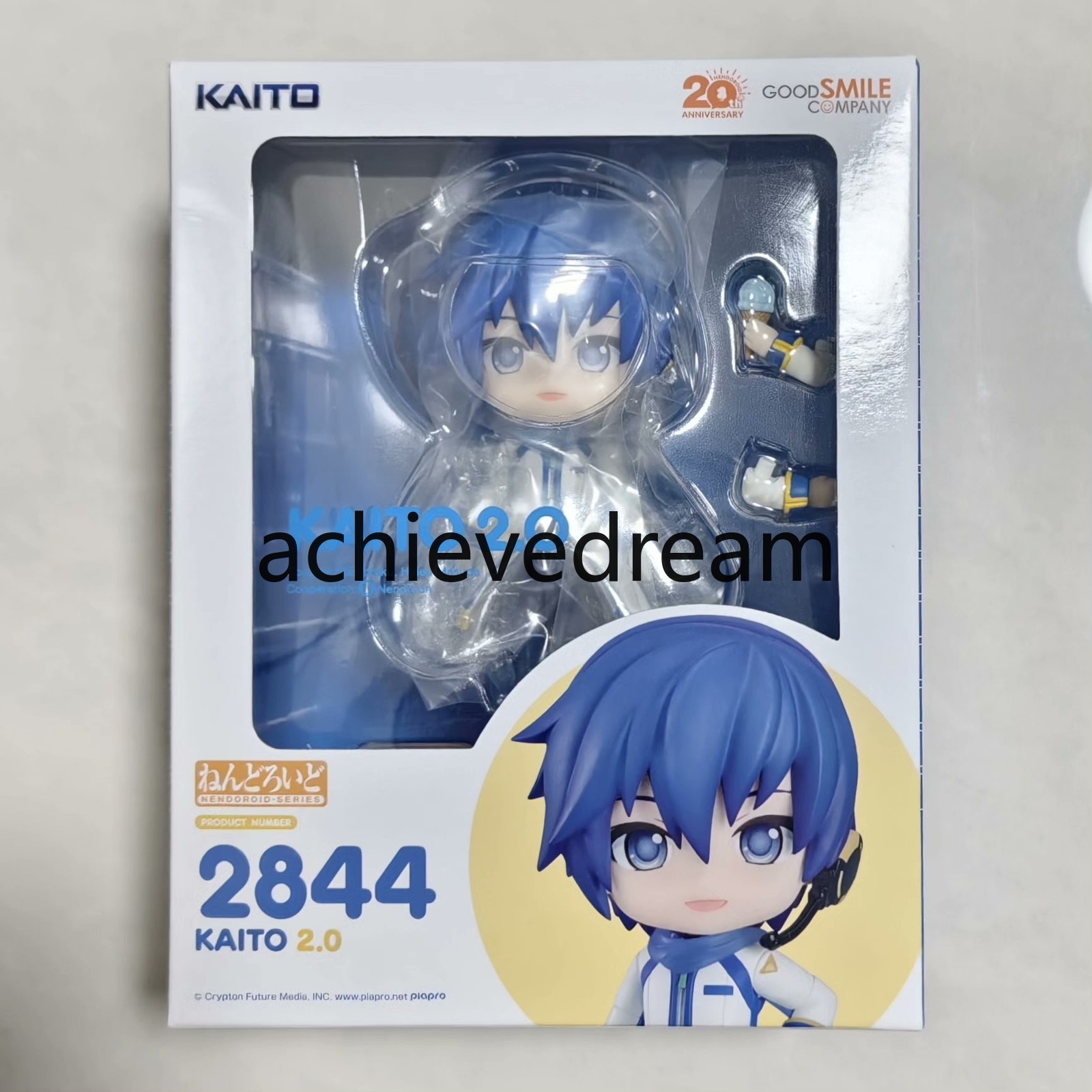 Nendoroid 2844 KAITO 2.0 Vocaloid Good Smile Company Action Figure New gift