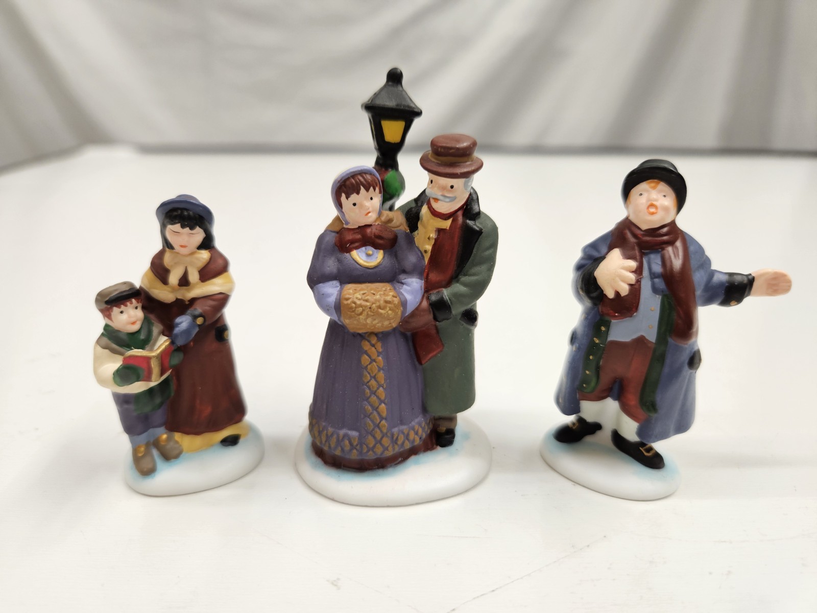 Department 56 Town Square Carolers 5832-7 Heritage Village Collection Set of 3