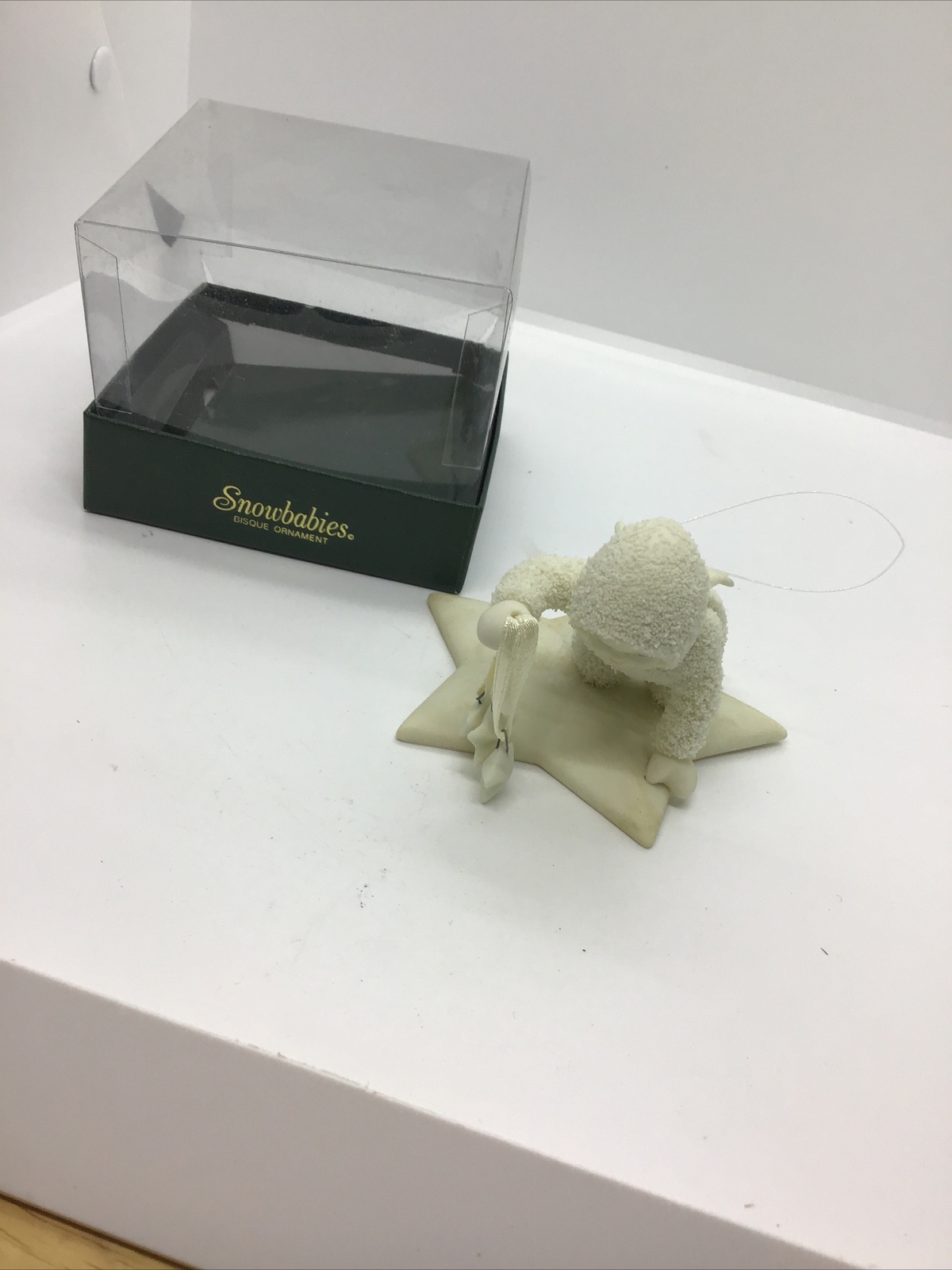 Snowbabies – Bisque Ornament #68489 – Dept 56 – “Sprinkling Stars In The Sky”