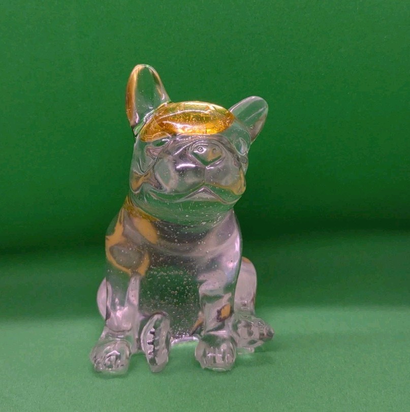 Resin French Bulldog For St. Patrick Day