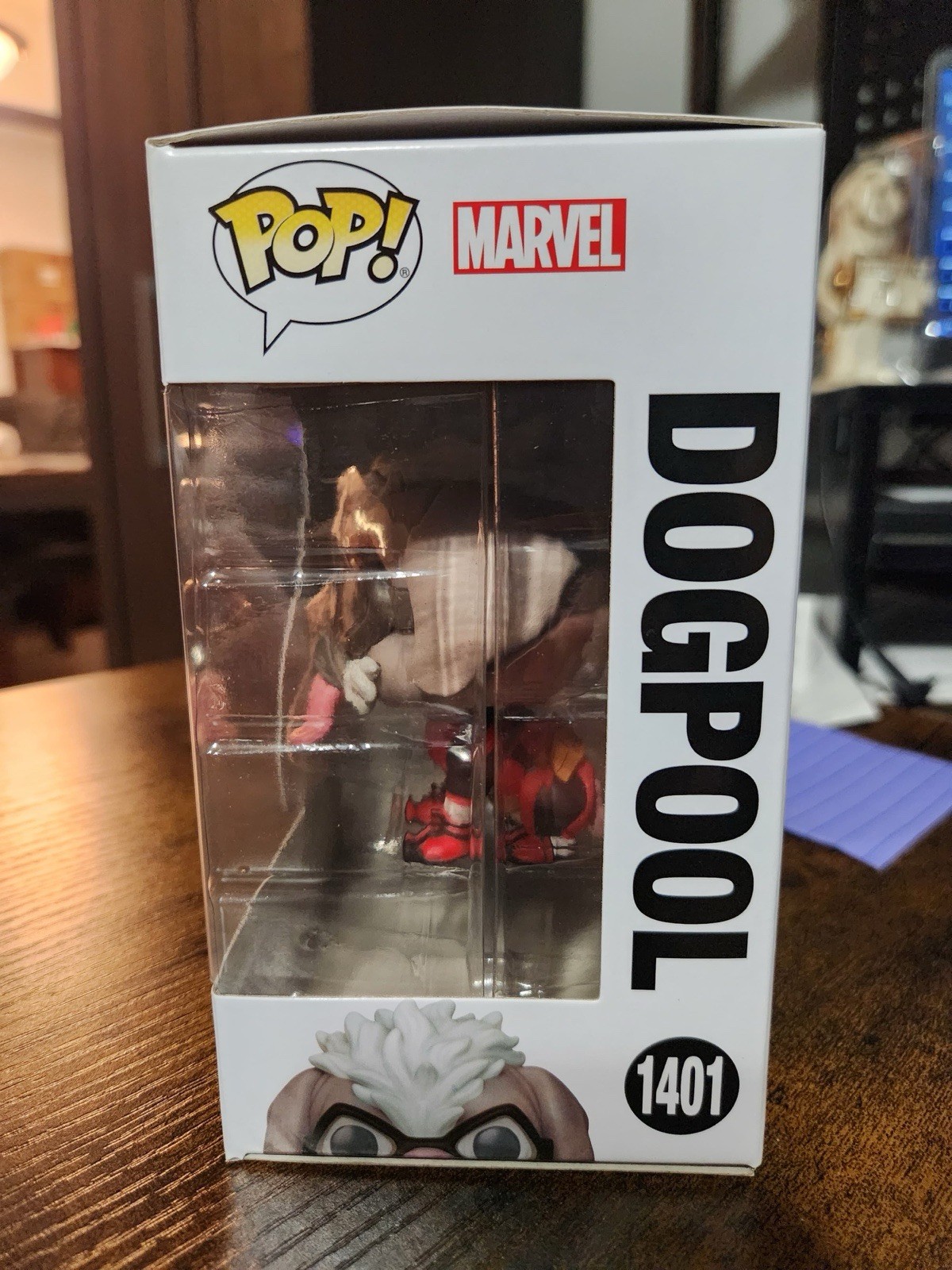 Funko Pop! Deadpool and Wolverine Dogpool #1401.