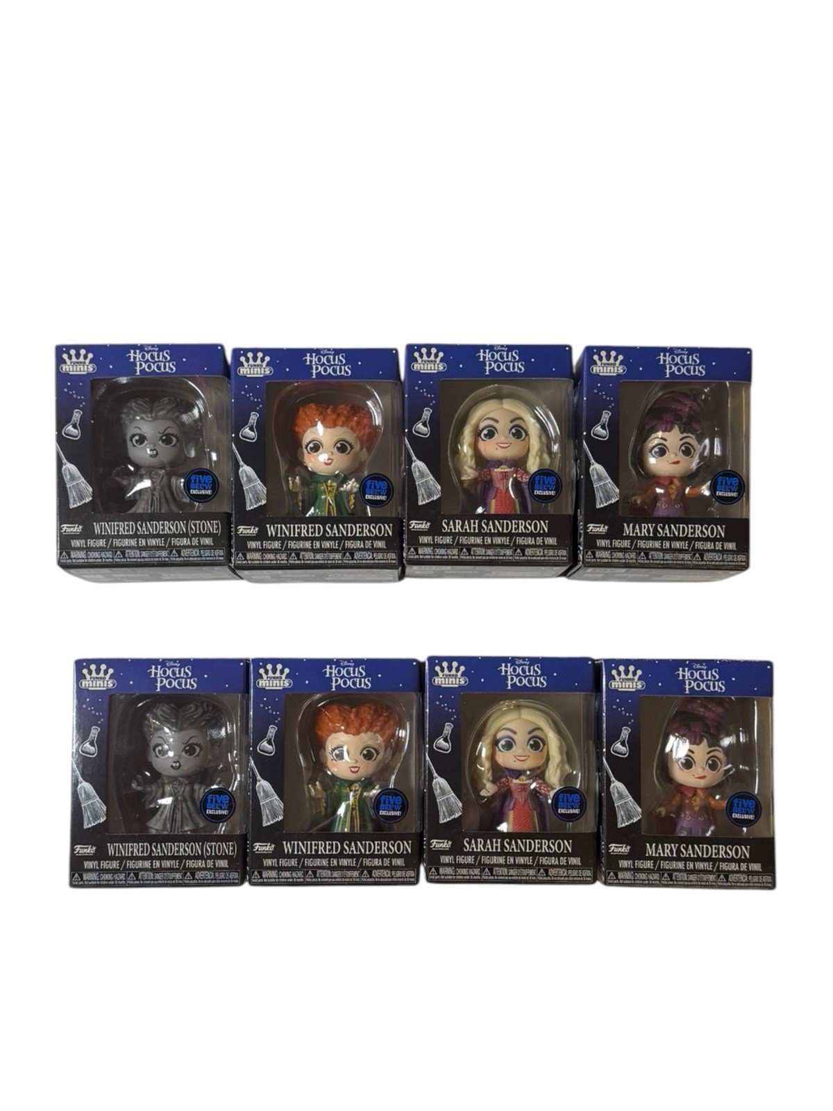 Disney Hocus Pocus Funko Minis Complete Set of 4 Figures NEW Five Below