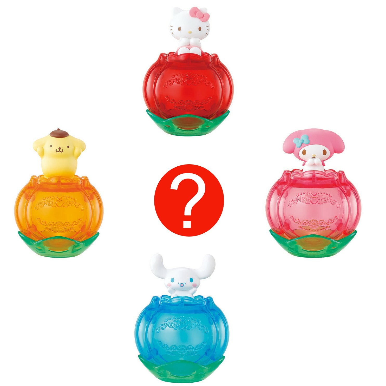 Sanrio Blind Box Hello Kitty Small Plastic Jewelry Case 1 Random Trinket Box
