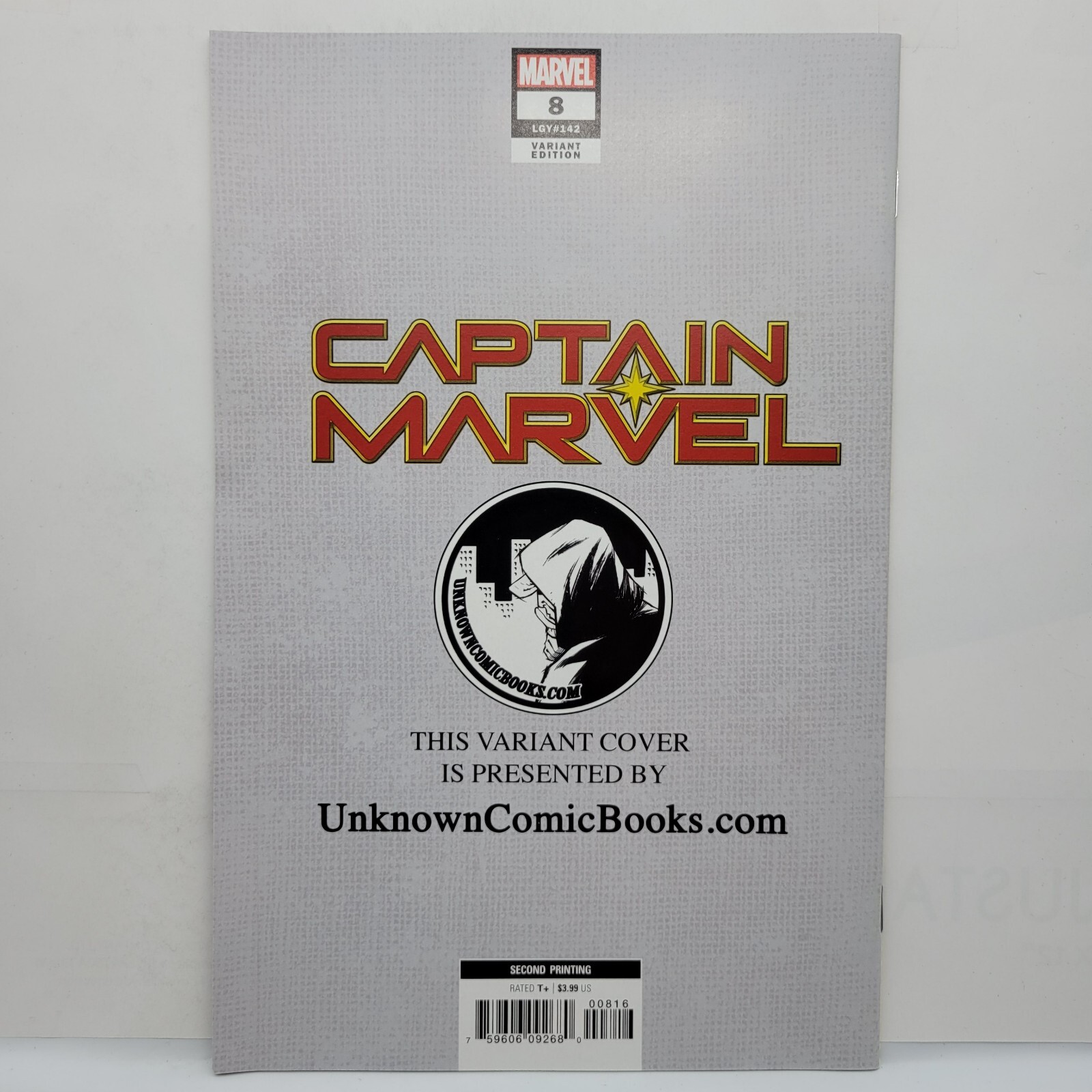 Captain Marvel #8 Virgin Variant Carmen Nunez Carnero 2019 Star MCU Disney