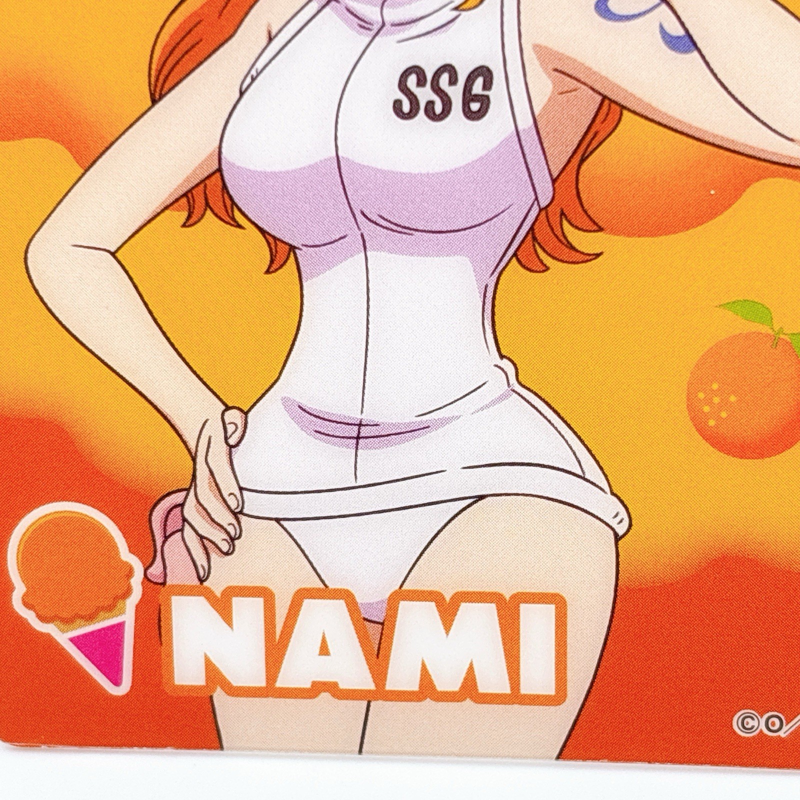 Nami One Piece Baskin Robbins Collaboration Clear Card Anime Jump Japan Promo