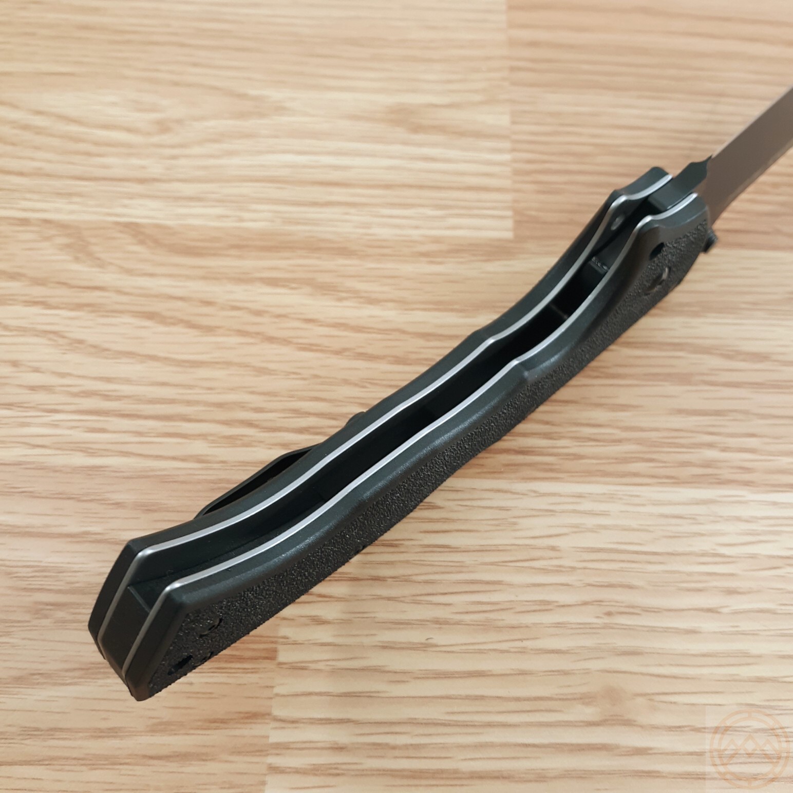 Cold Steel 4-Max Scout Folding Knife 4″ AUS-10A Steel Blade Black Griv-Ex Handle