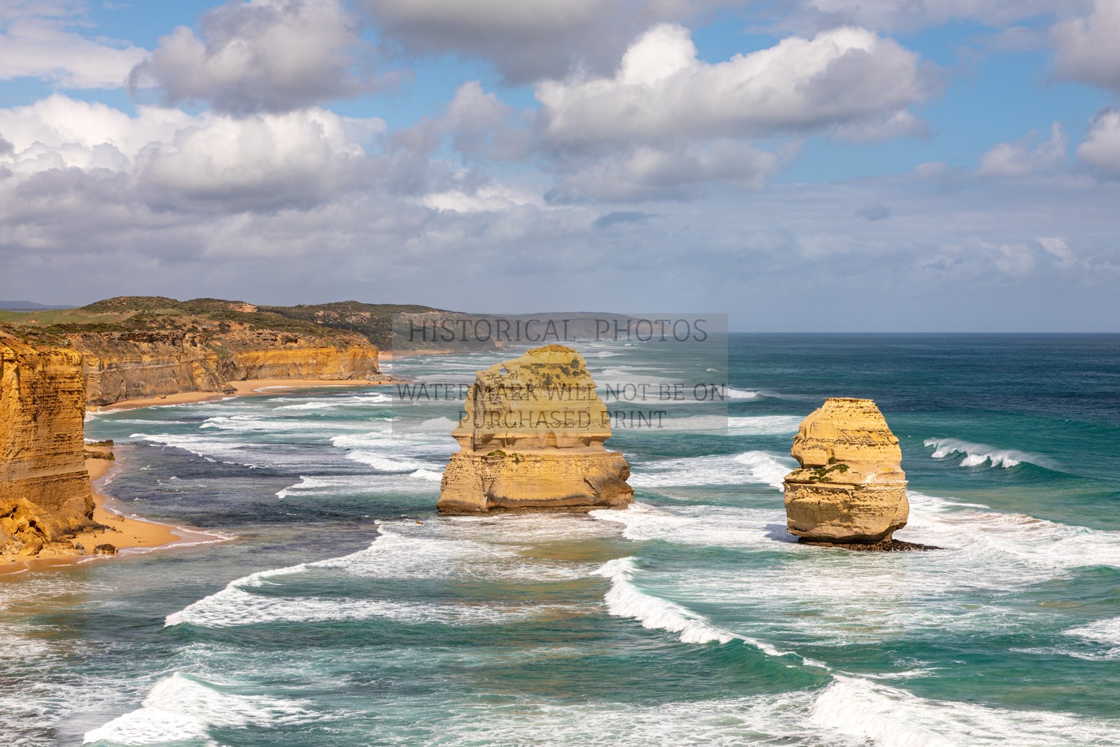 TWELVE APOSTLES PORT CAMPBELL NATIONAL PARK VICTORIA 4X6 PHOTO