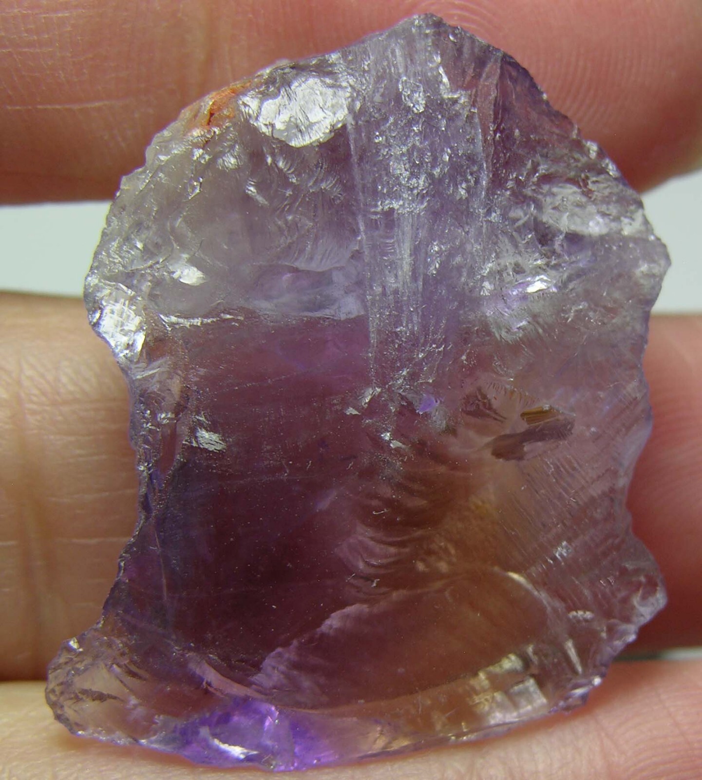 #53 Brazil 32.70ct 100% Natural Rough Ametrine Crystal Specimen 6.55g 30.00mm