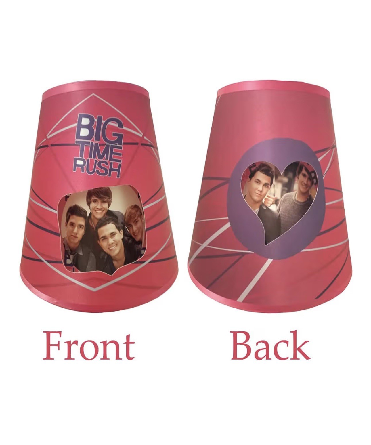 Nickelodeon Big Time Rush Die-Cut Table Lamp