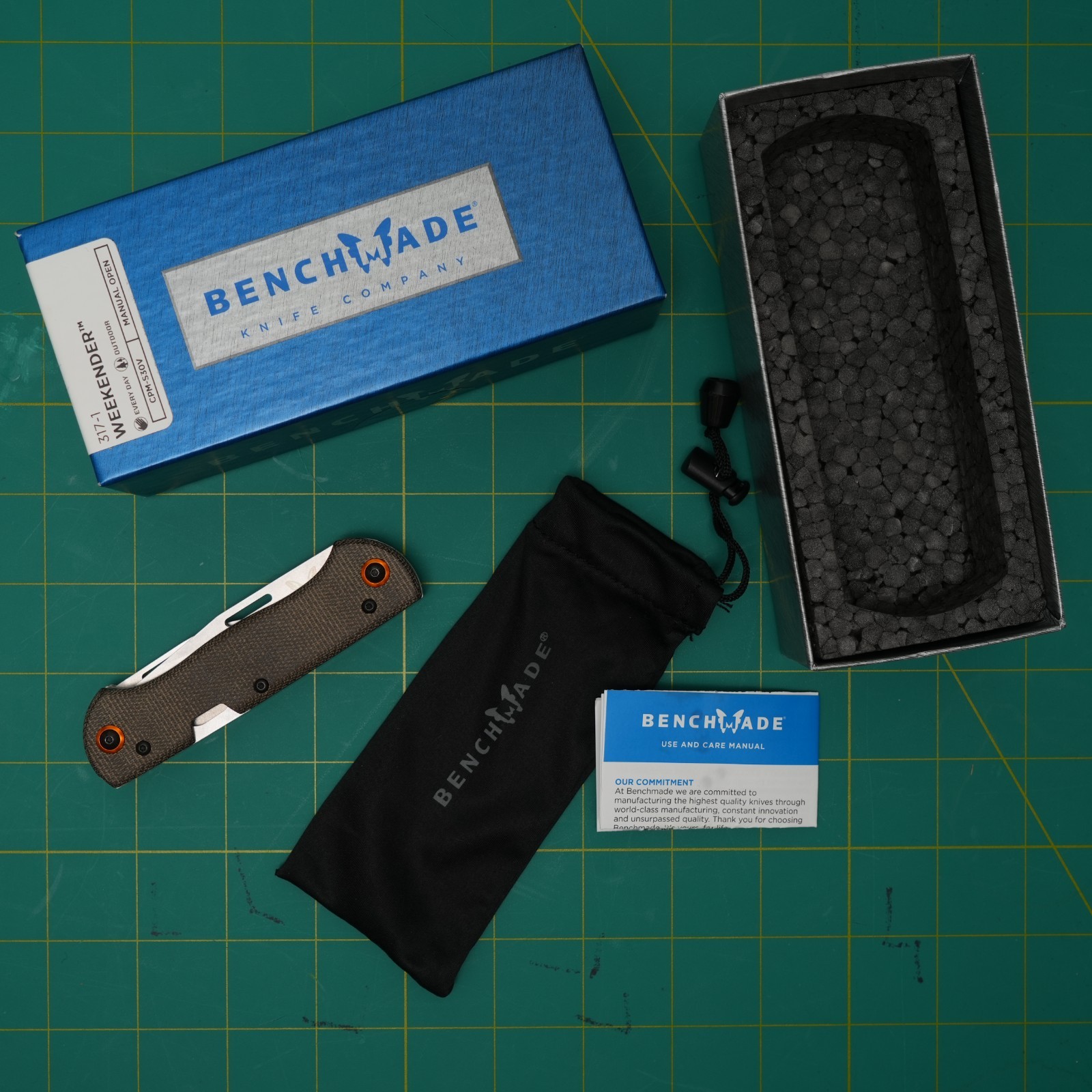 Benchmade 317-1 Weekender Slip Joint Made – First Production