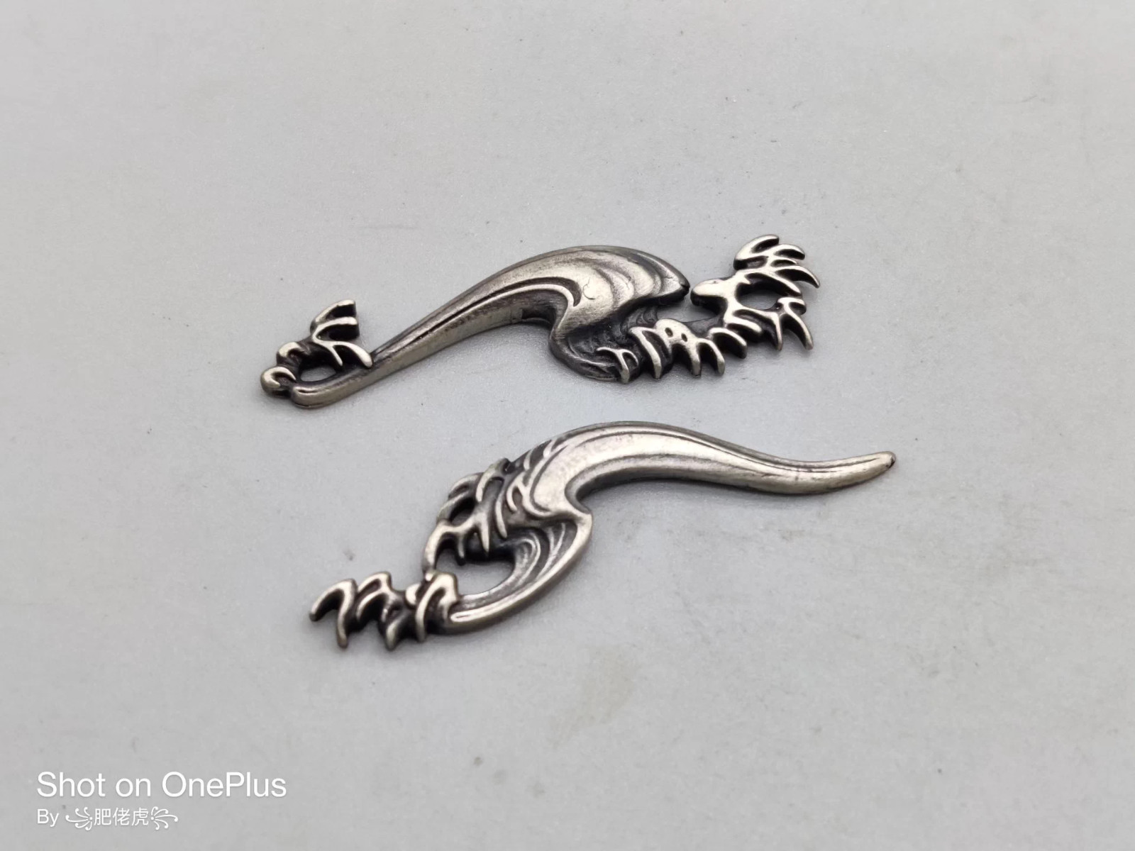 Japanese copper-nickel Menuki set For Katana Samurai Sword
