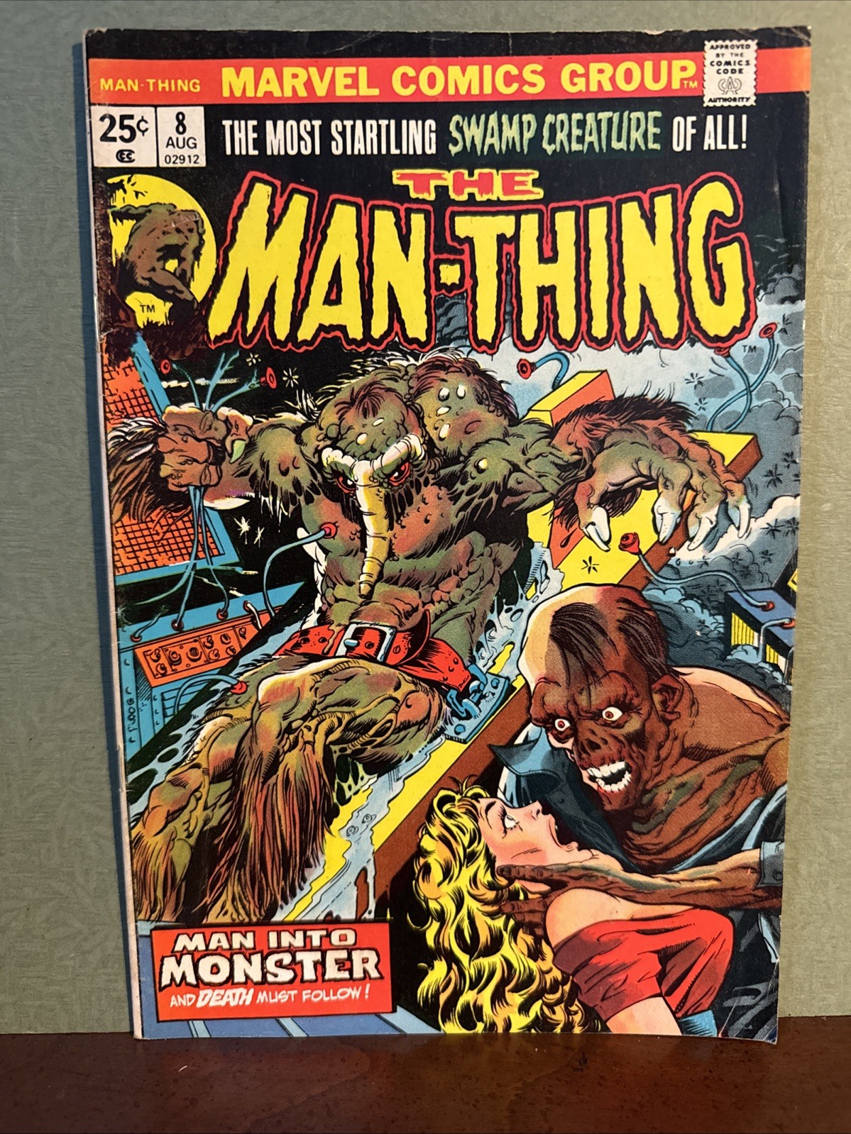 The Man-Thing #8 (Marvel Comics 1974) 5.0
