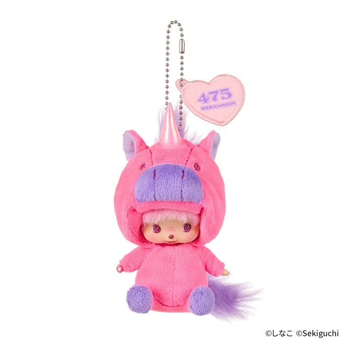 Sekiguchi Co., Ltd. Shinako Collaboration Bebichhichi SS Big Face Keychain