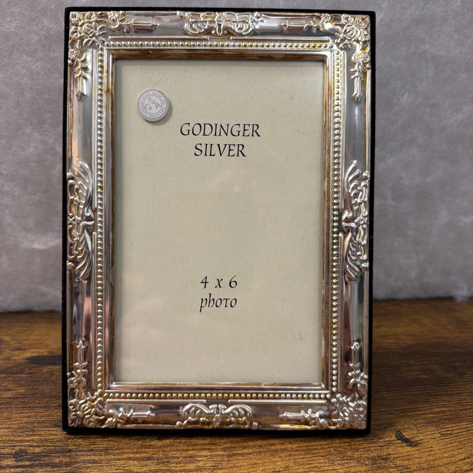 Godinger Silver Plated Photo Picture Frame 4×6 Photo Frame