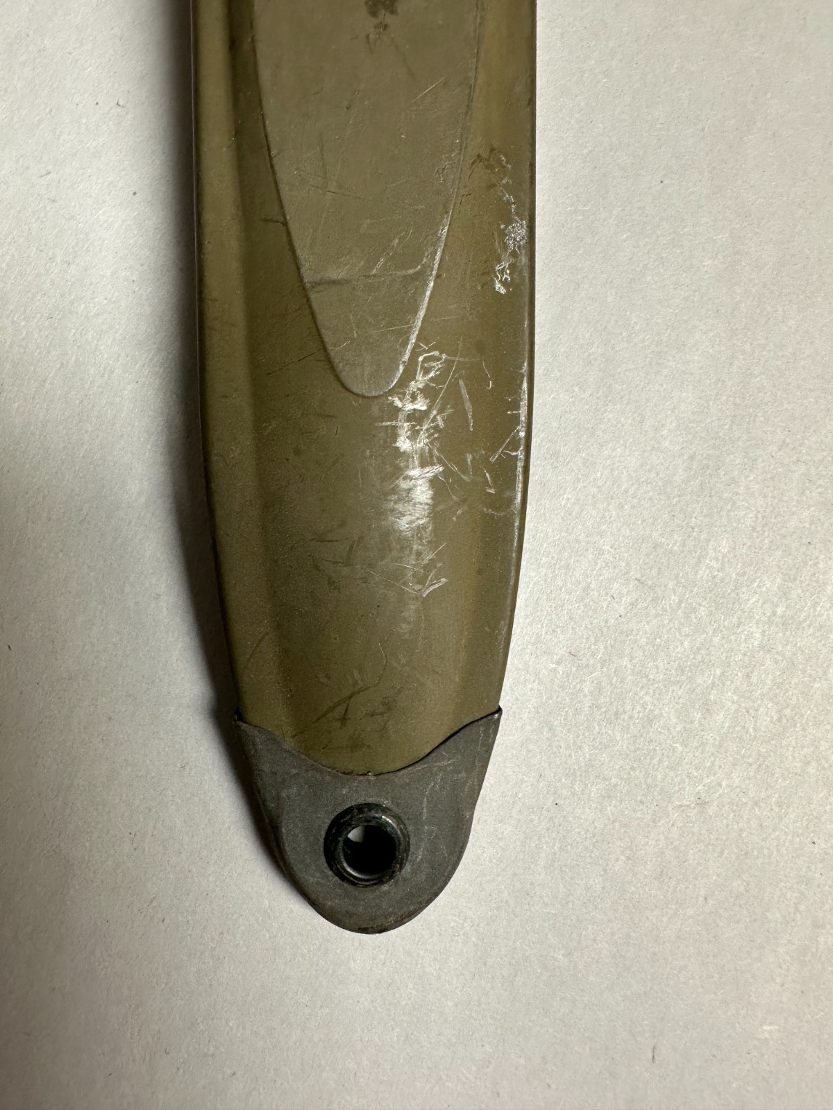US GI M8A1 INCOMPLETE SCABBARD.