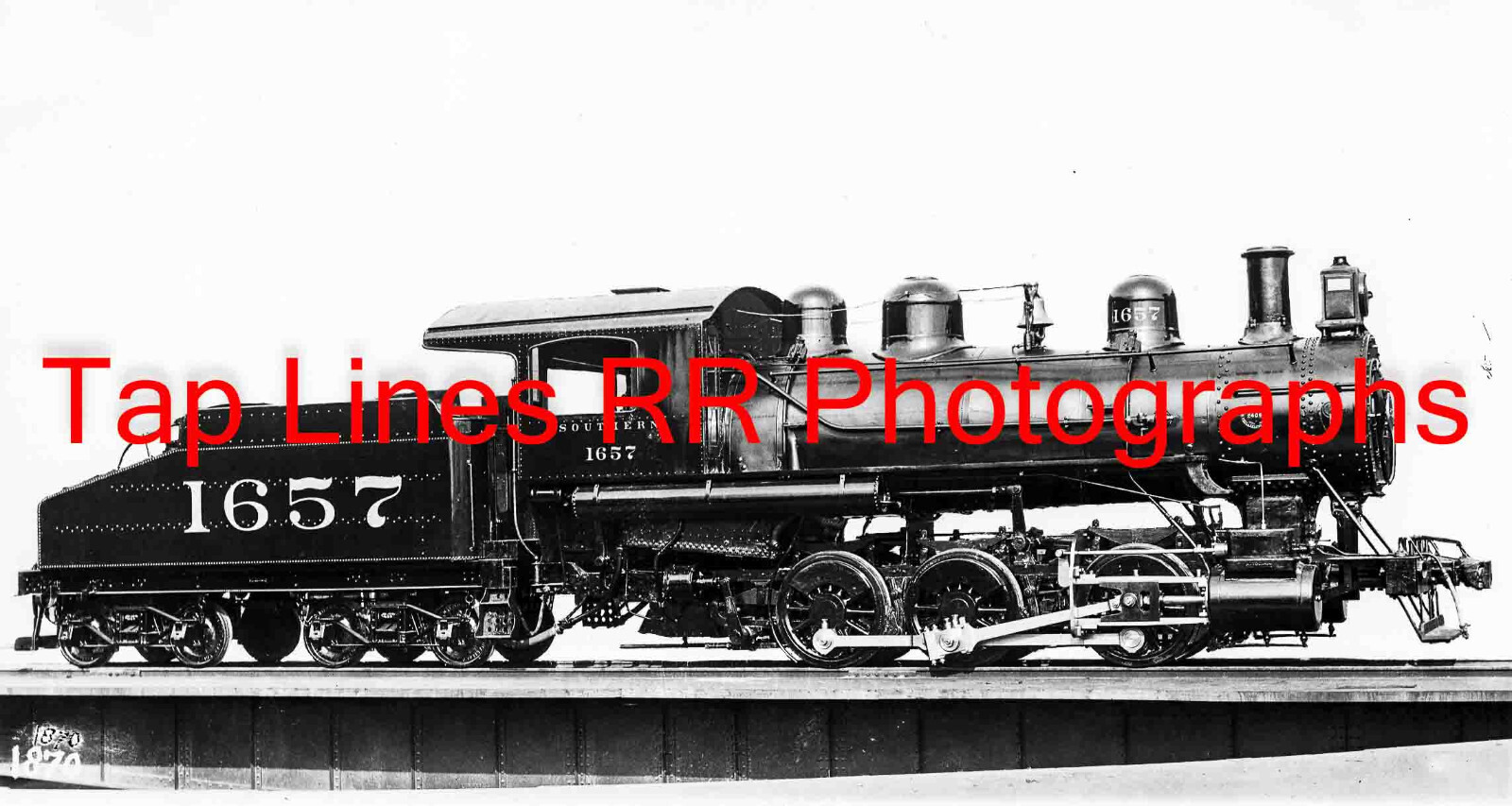 Southern Railway 1657 0-6-0 Baldwin Builders Photo 1904 New 5×8 Photo