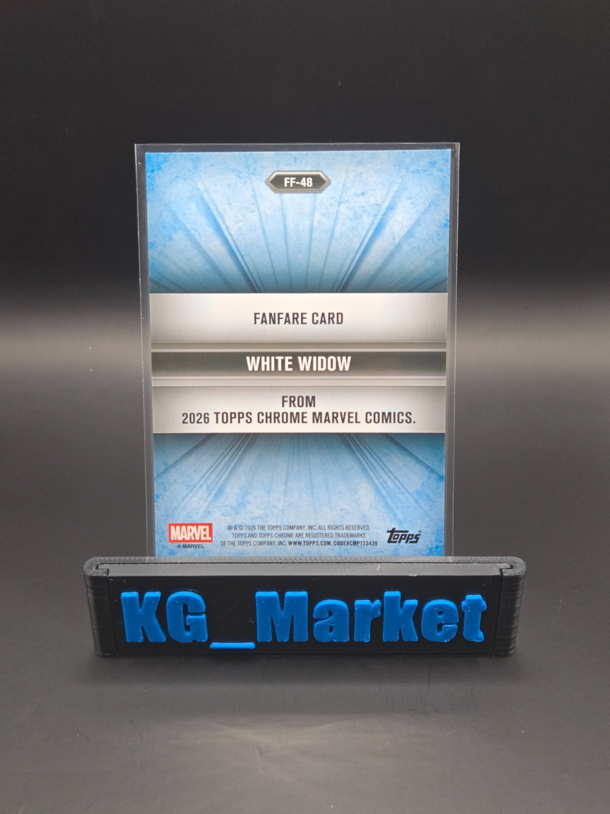 2026 Topps Chrome Marvel Comics White Widow Fanfare #FF-48