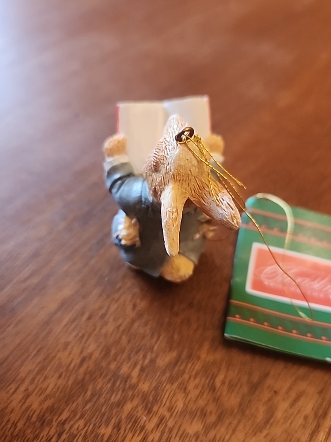 Jacob rabbit Christmas/Easter ornament