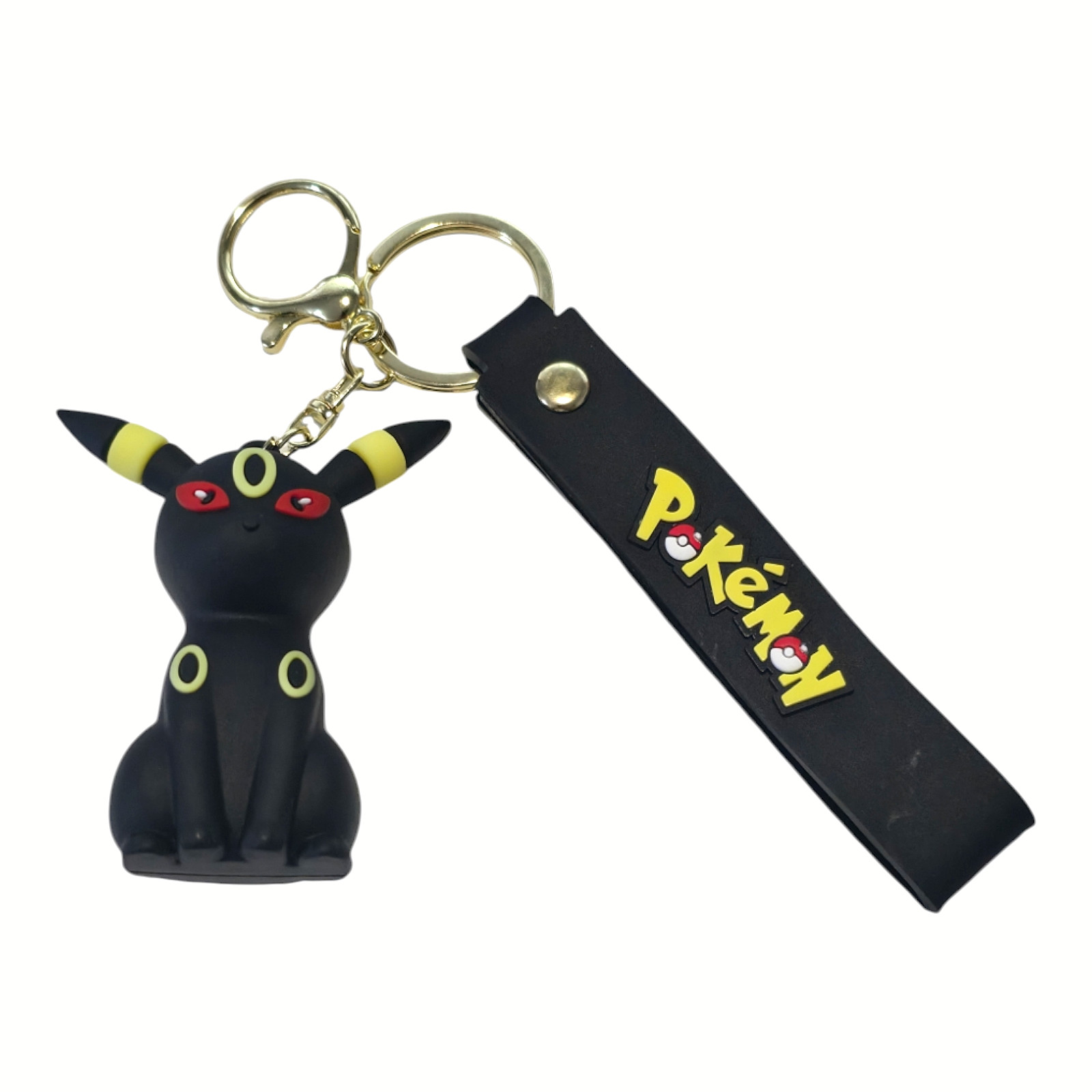 Pokemon Umbreon Keychain Purse Backpack Zipper Charm Brand New Free Shipping