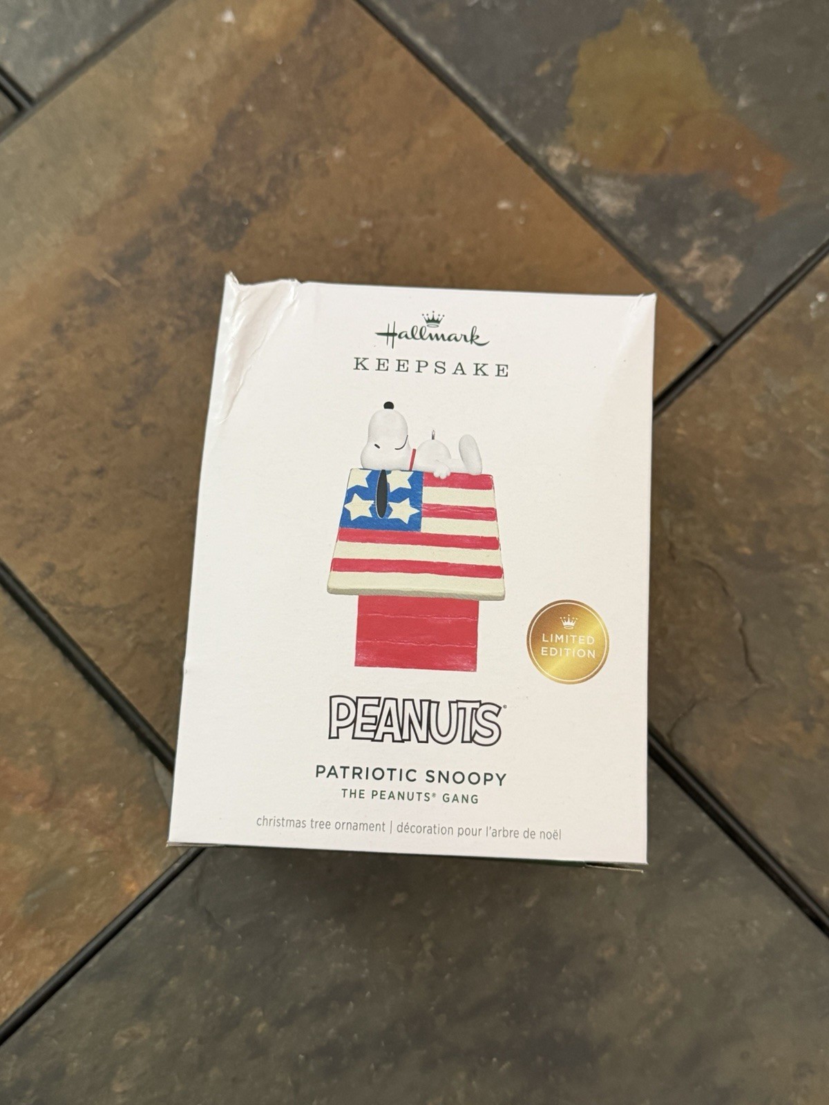 Hallmark Keepsake – Patriotic Snoopy – Limited Ed – 2026 **DB / FREE SHIPPING**