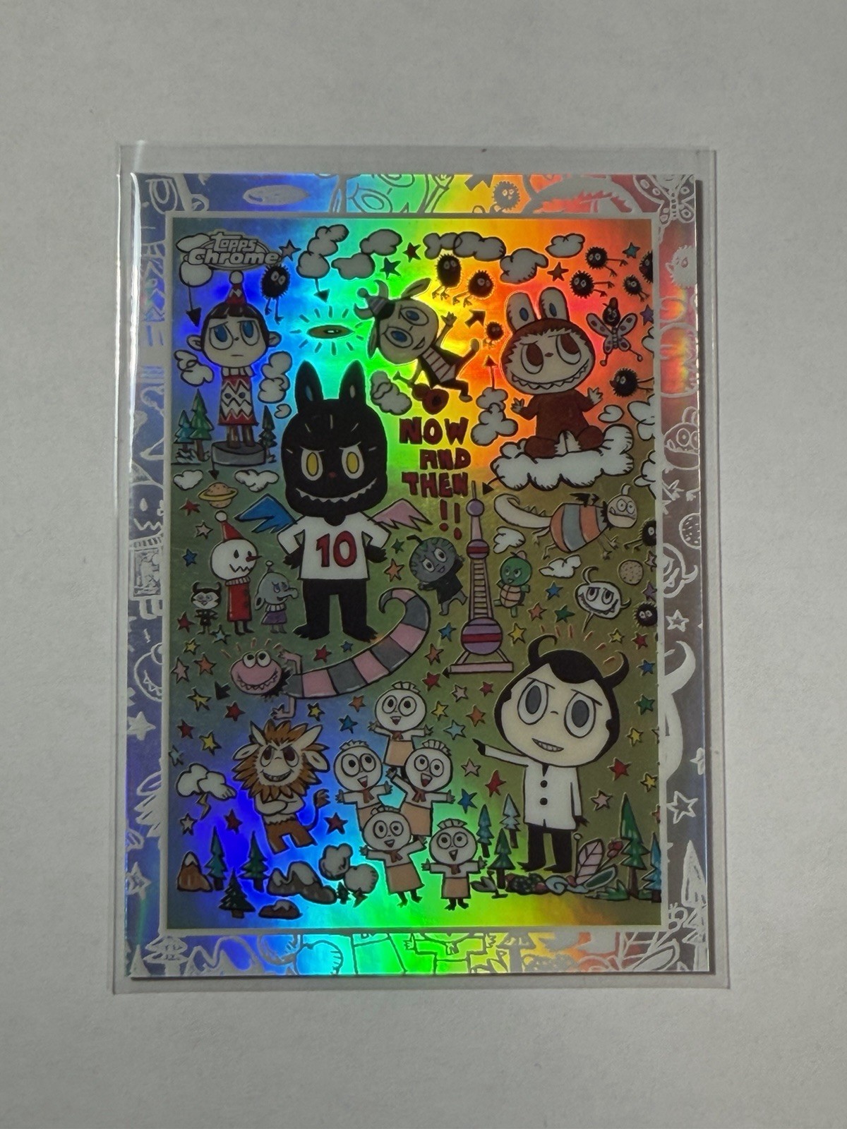 2025 Topps Chrome Labubu 10th Anniversary #2 TM01 Refractor